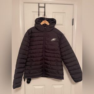 Eagles NFL Black Team Apparel Jacket